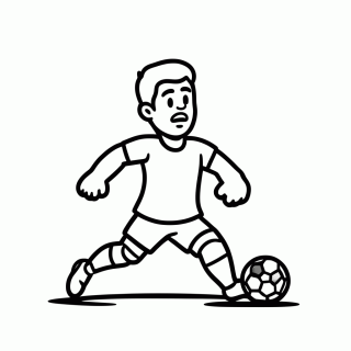 Cafu (Brasil) para colorir