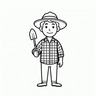 Ze Da Roca para colorir