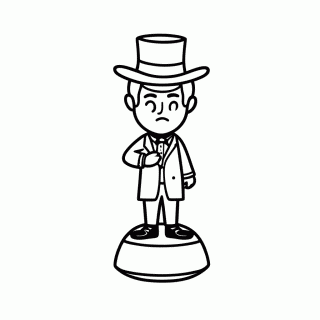 Vaidoso — O Pequeno Principe para Colorir