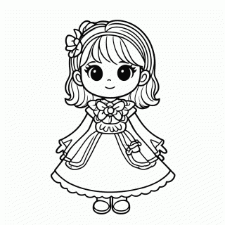 Lol Fancy para colorir