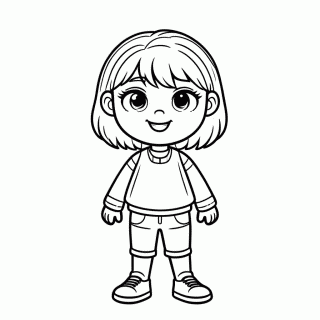 Lol Fashionista para colorir