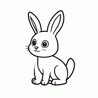 Lol Pet Coelho para colorir