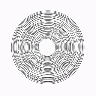 Mandala zen Simples para colorir