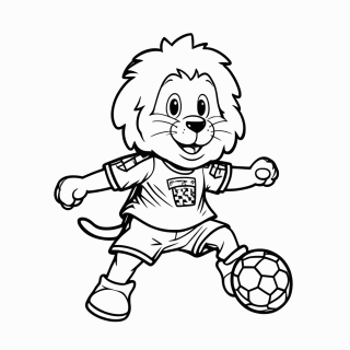 Willie (Copa 1966) para colorir