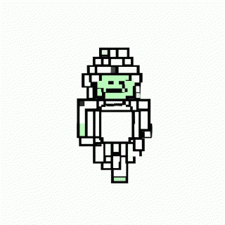 Creeper Explosivo Verde para colorir