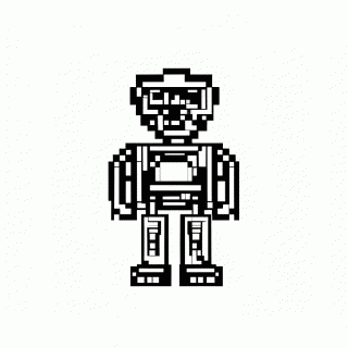 Enderman Preto Alto para colorir