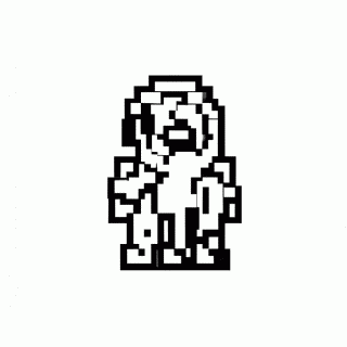 Lhama De Blocos para colorir