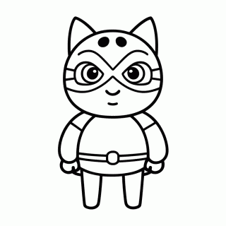 Tikki Kwami Vermelho para colorir