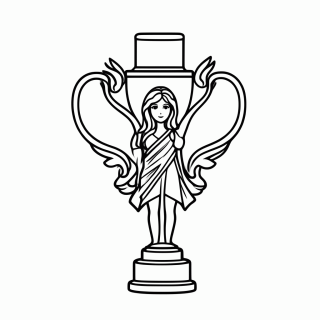 Taça Jules Rimet para colorir