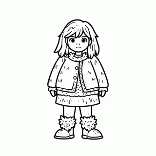 Abbey Bominable para colorir