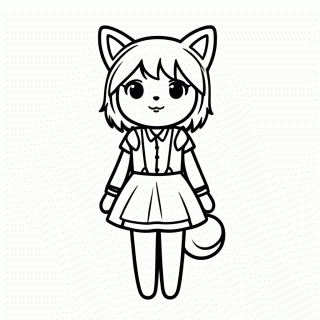 Catty Noir para colorir