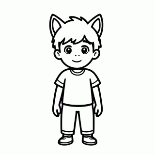 Clawd Wolf — Monster High para Colorir