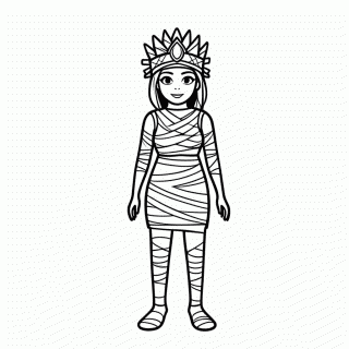 Cleo De Nile para colorir