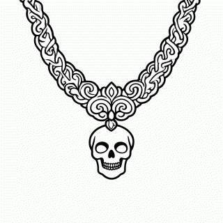 Colares Monster para colorir