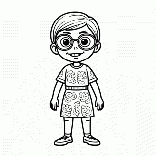 Ghoulia Yelps para colorir