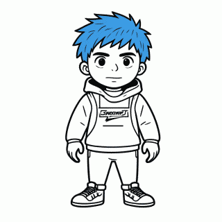 Holt Hyde para colorir