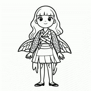 Lagoona Blue para colorir