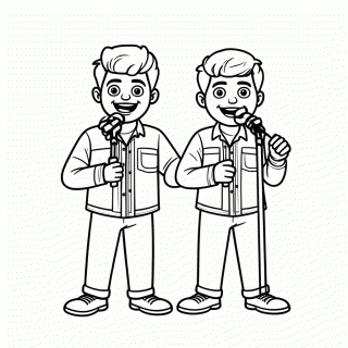 Jorge E Mateus para colorir