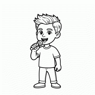 Wesley Safadao para colorir