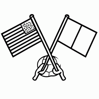 EUA x Bélgica (Oitavas) para Colorir para colorir