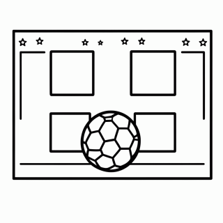Placar das Oitavas para Preencher e Colorir para colorir