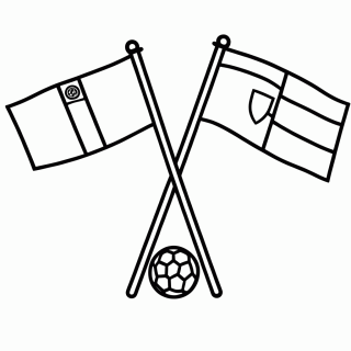 Portugal x Espanha (Oitavas) para Colorir para colorir