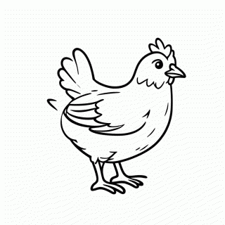 Pintinho Saindo Ovo para colorir