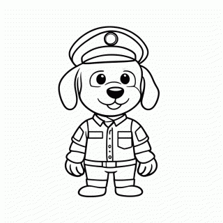 Quartel General Patrulha — Patrulha Canina para Colorir