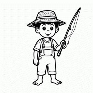 Chico Bento para colorir