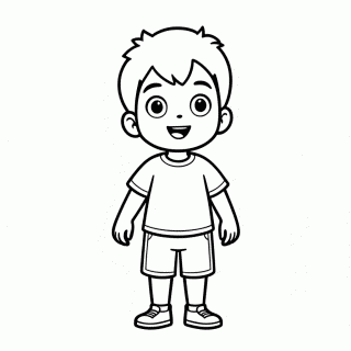 Nino Castelo para colorir