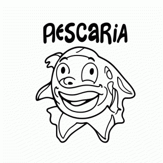 Pescaria — Pescador para colorir