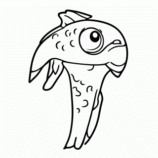 Pescaria — Rede Pesca para colorir