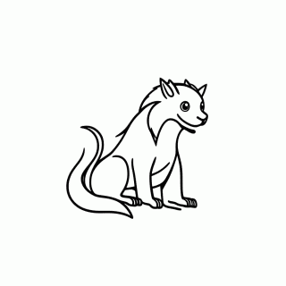 Latias Rosa para colorir