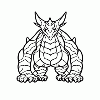 Zekrom Ideal para colorir