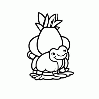 Bulbasaur para colorir