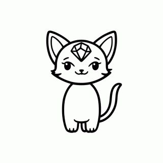 Espeon para colorir
