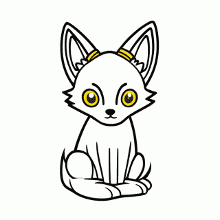 Umbreon para colorir
