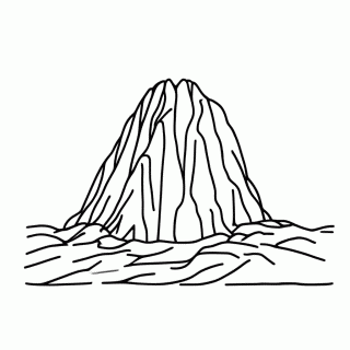 Cidade De Pedra Chapada para colorir