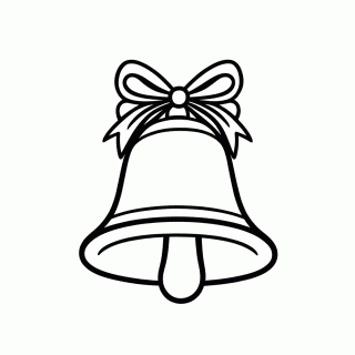 Sino Natalino para colorir
