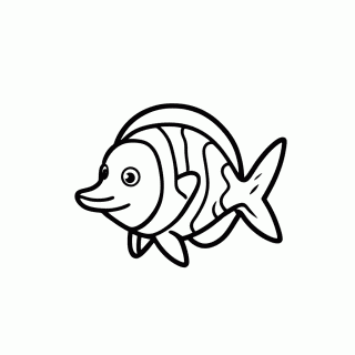Marlin Pai De Nemo para colorir