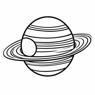 Jupiter Mancha para colorir