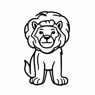 Kovu Filho Scar para colorir