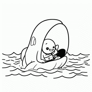 Jonas Baleia para colorir