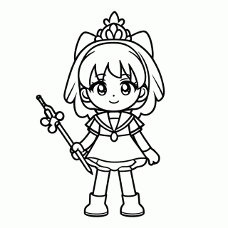 Sailor Jupiter Verde Makoto para colorir