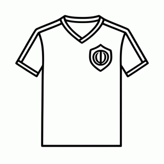 Camisa Reserva da Arábia Saudita para colorir