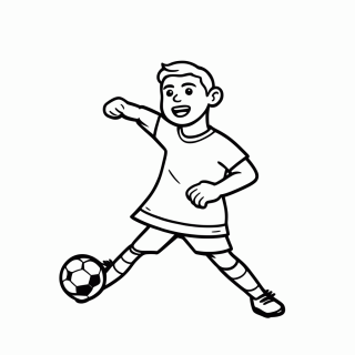 Romelu Lukaku (Bélgica) para colorir