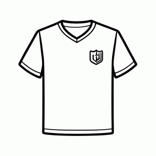 Camisa Reserva da Bósnia e Herzegovina para colorir
