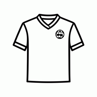 Camisa Reserva do Canadá para colorir