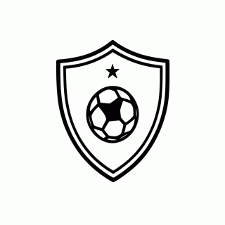 Escudo da Seleção do Canadá — Seleção do Canadá para Colorir