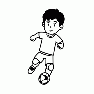 Lee Kang-in (Coreia do Sul) para colorir